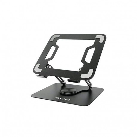 AWEI X46 rotating desk mount for laptop up to 16" black|black