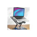 AWEI X46 pöörlev lauakinnitus kuni 16" sülearvutile must|must