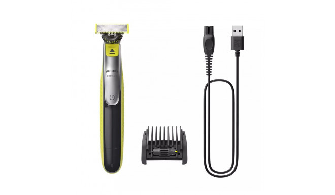 Philips Oneblade QP2734|20 360 tera 5-in-1 kamm (1 2 3 3 4 5 mm) 60 min tööaeg|4tunnine laadimine