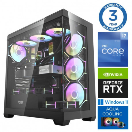 INTOP AQUA i7-14700F 16GB DDR5 1TB SSD M.2 NVME RTX5060Ti 16GB WIN11
