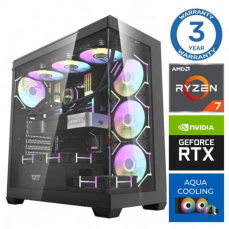 INTOP AQUA Ryzen 7 9700X 32GB DDR5 1TB SSD M.2 NVME+2TB RTX5070Ti 16GB
 no-OS