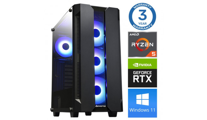 INTOP Ryzen 5 5600X 32GB 250SSD M.2 NVME+2TB RTX3050 8GB WIN11