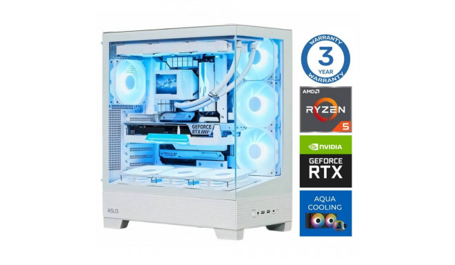 INTOP AQUA Ryzen 5 9600X 16GB DDR5 1TB SSD M.2 NVME+2TB RTX5060Ti 8GB no-OS