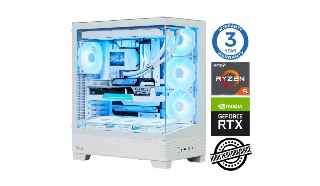 INTOP Ryzen 5 7500F 32GB DDR5 1TB SSD M.2 NVME+2TB RTX5060Ti 8GB no-OS