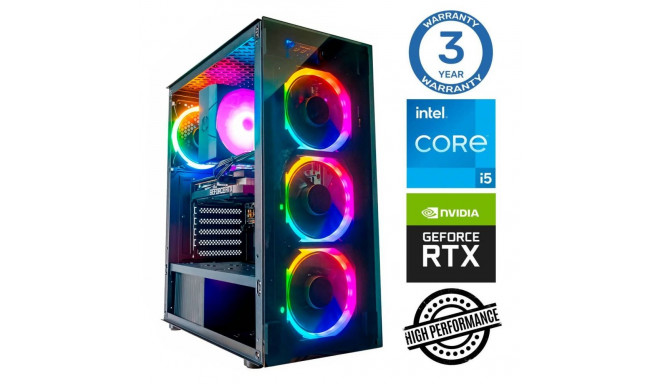INTOP i5-14400F 16GB DDR5 250SSD M.2 NVME RTX5060Ti 8GB no-OS