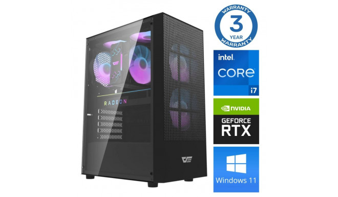 INTOP i7-14700F 64GB DDR5 1TB SSD M.2 NVME+2TB RTX5060Ti 8GB WIN11Pro