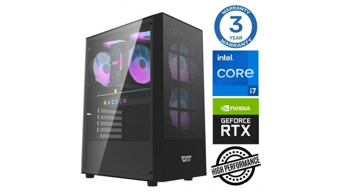 INTOP i7-14700F 16GB DDR5 500SSD M.2 NVME+2TB RTX5060Ti 8GB no-OS