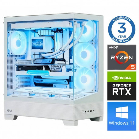 INTOP Ryzen 5 7500F 64GB DDR5 1TB SSD M.2 NVME RTX5060 8GB WIN11