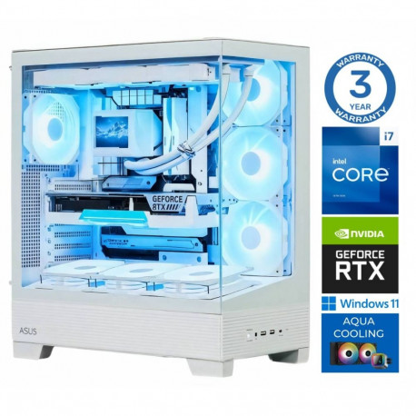 INTOP AQUA i7-14700F 16GB DDR5 1TB SSD M.2 NVME RTX5060 8GB WIN11