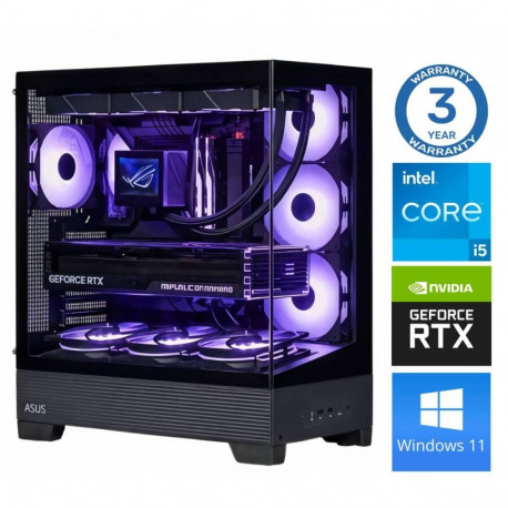 INTOP i5-14400F 64GB DDR5 1TB SSD M.2 NVME RTX5060 8GB WIN11
