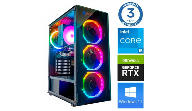 INTOP i5-14400F 32GB DDR5 250SSD M.2 NVME+2TB RTX5060 8GB WIN11