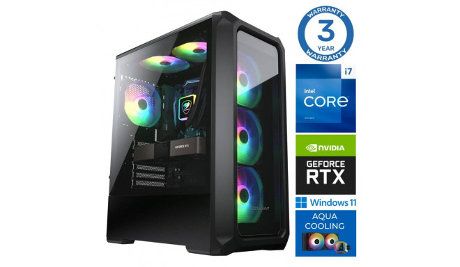 INTOP AQUA i7-14700F 64GB DDR5 2TB SSD M.2 NVME RTX5060 8GB WIN11