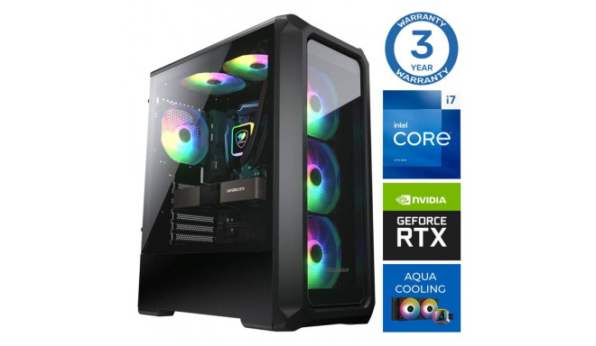 INTOP AQUA i7-14700F 64GB DDR5 2TB SSD M.2 NVME RTX5060 8GB no-OS