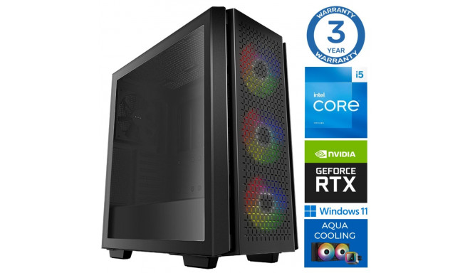 INTOP AQUA i5-13400F 16GB DDR5 2TB SSD M.2 NVME+2TB RTX5060 8GB WIN11