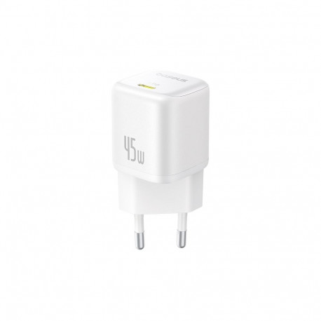 Seina kiirlaadija PicoGo GaN 45W USB-C QC PD, valge