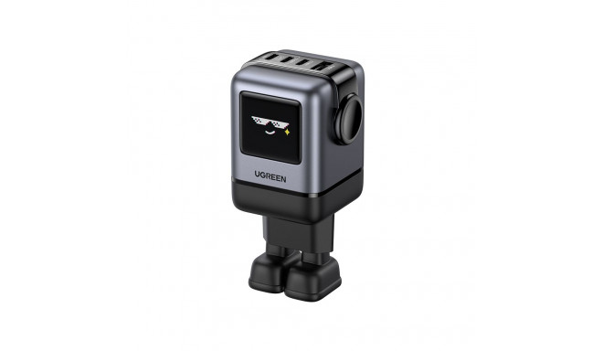 Seina kiirlaadija Uno GaN 100W USB-A + 3xUSB-C QC4.0+ PD3.0, Hall