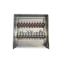 Heating Manifold 10 Loops with Thermal Actuators NC AC230V and Flow Meters Heating Manifold 10 Loops with Thermal Actuators NC AC230V and Flow Meters