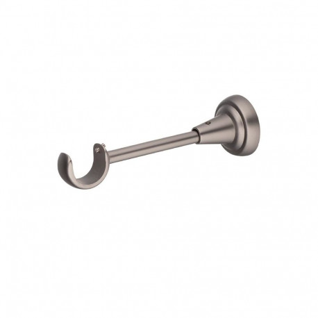 CURTAIN ROD BRACKET SINGLE D25 MAT CHRO