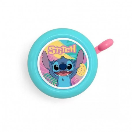 Jalgrattakell Stitch, sinine-roosa