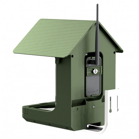 Willfine BirdKam750 Smart Bird Feeder Camera Discover Nature in Stunning 4K with SONY 8MP sensor