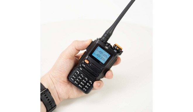 Kaasaskantav VHF/UHF raadiojaam PNI P16UV, 999 kanalit, kahe sagedusalaga TX ja 6 sagedusalaga RX, V