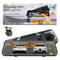 Car DVR camera PNI Voyager S2800 UHD 4K 170° built into the rearview mirror, 9.66 inch, IPS touchscr