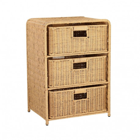 Korvriiul 3-ne BASILE 40x30xH56cm, helepruun