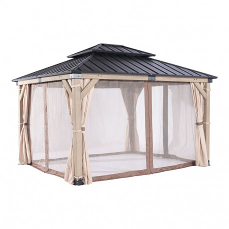 Mosquito nets for gazebo CEDAR 3,36x3,9m