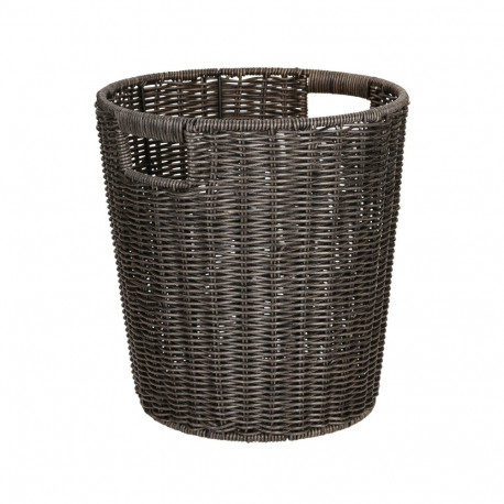 Basket BASILE D26,5/21xH28cm, dark