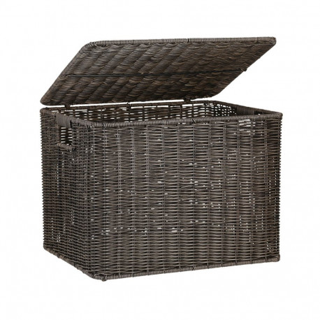 Basket BASILE 39x31xH29cm, dark