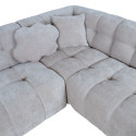 Corner sofa FORTE U-shape RC, beige