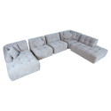 Corner sofa FORTE U-shape RC, beige