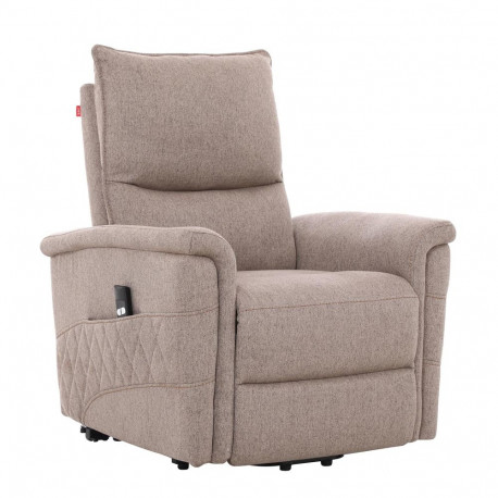 Tugitool GIANNI elektriline lift recliner 85x86xH106cm, beež
