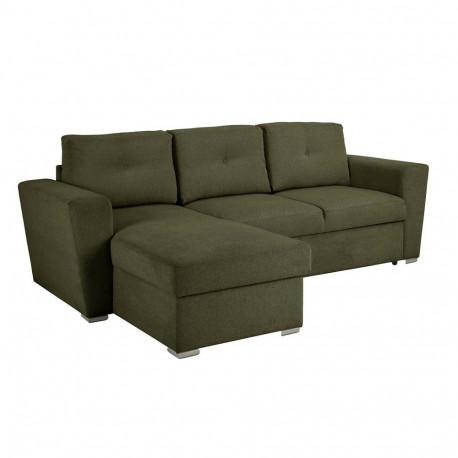Corner sofa bed WHITBY green