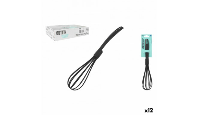 Whisk blender Quttin Quttin 31 x 7 x 7 cm Black (12 Units)