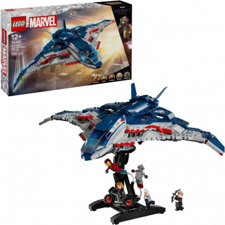LEGO 76325 Marvel Super Heroes Avengers: Age of Ultron Quinjet, construction toy