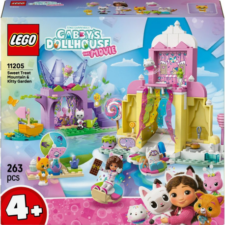 Gabby´s Dollhouse mängukomplekt 11205 glasuurimäed ja kassipoegade aed