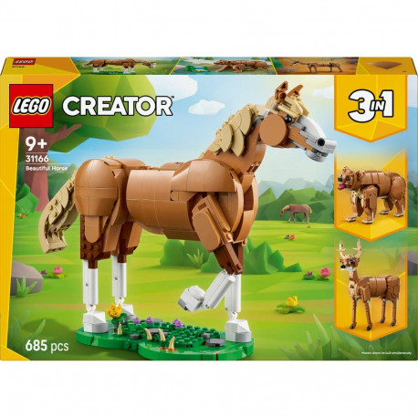 LEGO 31166 Creator 3-in-1 Magnificent Steed, construction toy