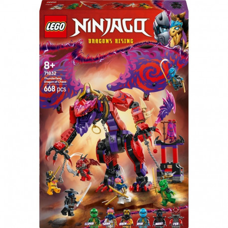 LEGO 71832 Ninjago Chaos Dragon Thunderfang, construction toy