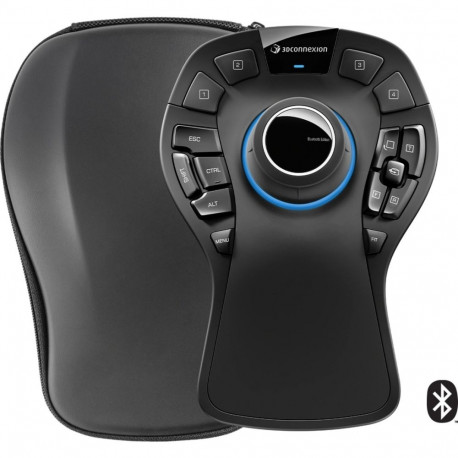 SpaceMouse juhtmevaba 3D-hiir Pro Bluetooth väljaanne, must