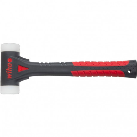 Wiha soft-face hammer FibreBuzz recoil-free, very hard (black/red, 40mm)
