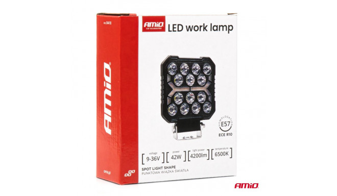 Töölamp 42W 6500K 4200lm 9-36V
