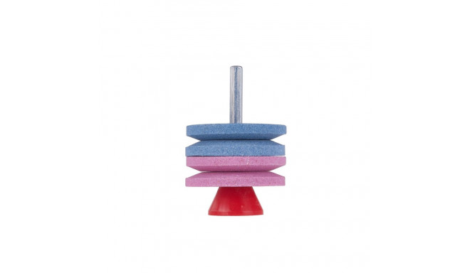 Zāles pļāvēja asmeņu dubultais asinātājs, 2x53mm, HEX stiprinājums urbim, G83062, GEKO