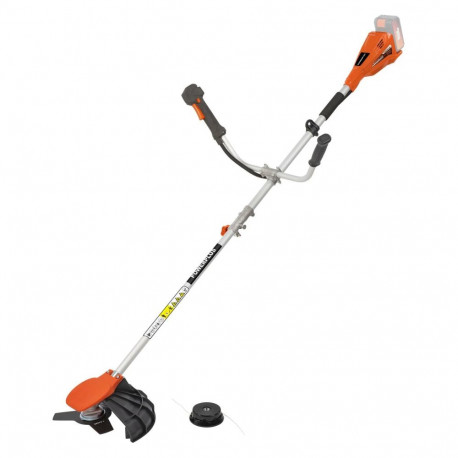 Zāles trimmeris 2-in-1 bezoglīšu 40V, POWERPLUS, POWDPG75510, 330 mm pļaušanas platums, 255 mm zāles