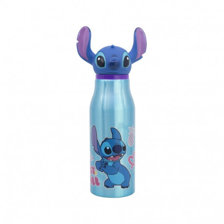 Disney Stitch - Butelka aluminiowa z zakrętką 3D 690 ml
