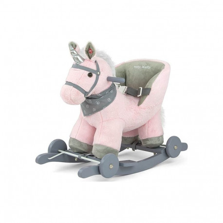 Milly Mally Polly Pink Rocking Horse
