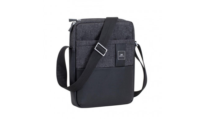 TABLET CASE CROSSBODY 11"/8811 BLACK MELANGE RIVACASE