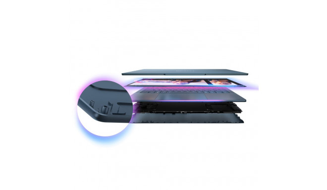 Lenovo Yoga Slim 7 14AKP10 tidal teal 14" OLED WUXGA 1920 x 1200 pikslit läikiv AMD Ryzen AI 5 340 1