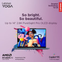 Lenovo Yoga Slim 7 14AKP10 14 WUXGA AMD Ryzen AI 5 340/16GB/512GB/AMD Radeon 840M/WIN11 Home/ENG tau
