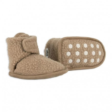 New! Lodger Slipper Teddy slippers Beige 6-12m SLT 630_6-12
